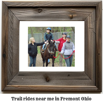 trail rides near me in Fremont, Ohio